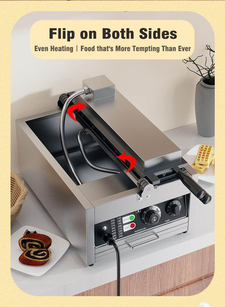 2024 Year Voltage 220v 20 Pcs Cast Iron Mini Bear Shaped Taiyaki Waffle Maker Machine