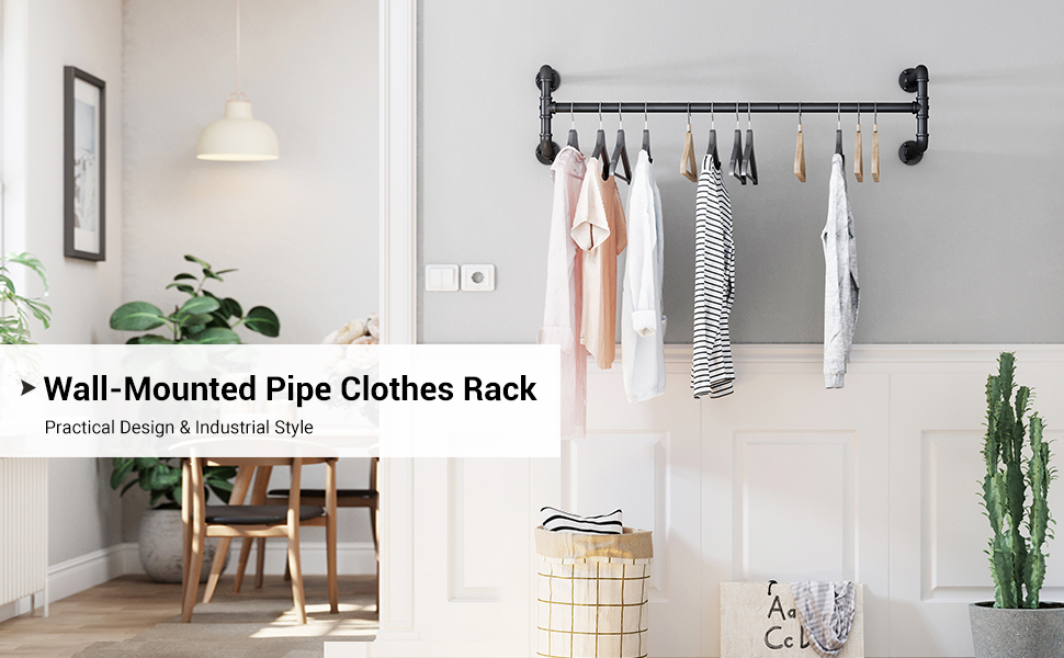 Supporting wooden shelves pipe shelf brackets/paper holder for wall mounted coat rack