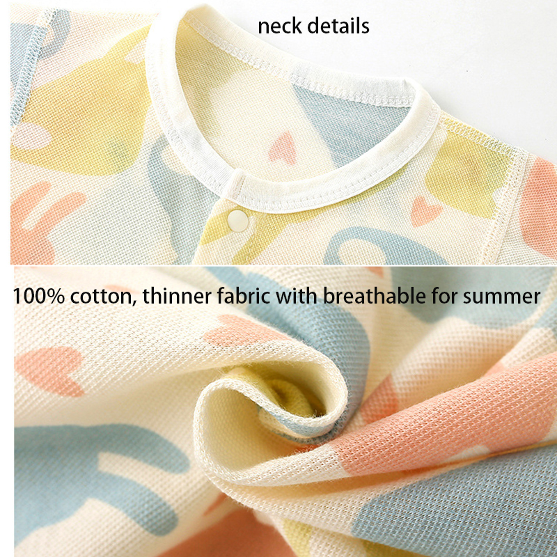 Custom printing with Snap Crotch Baby Bodysuit Romper 100% cotton Baby Romper