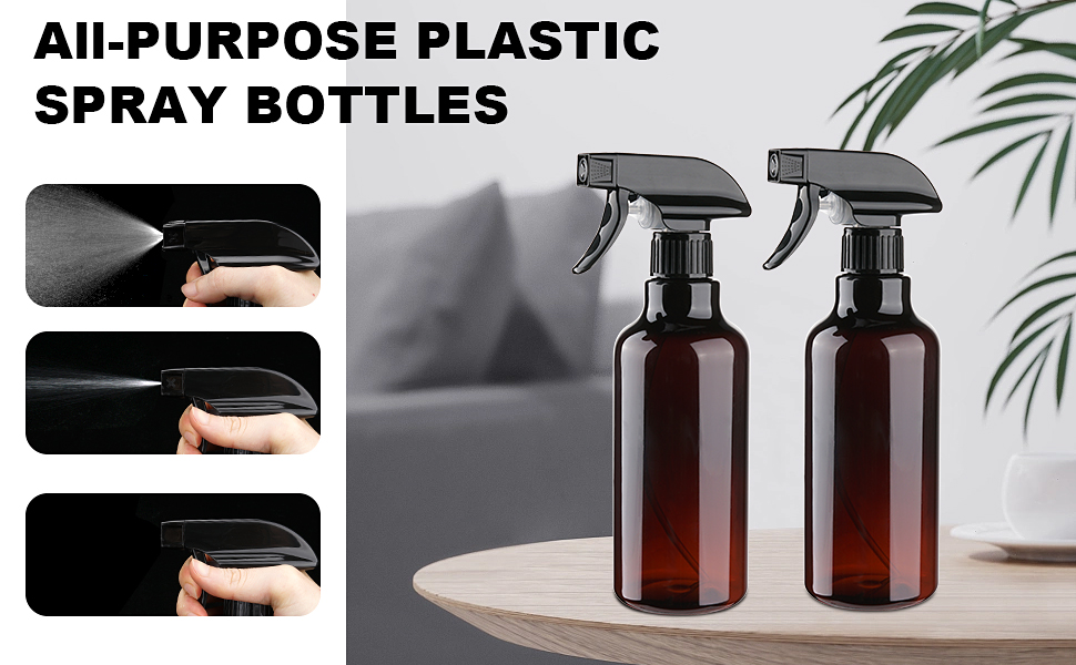 spray bottles