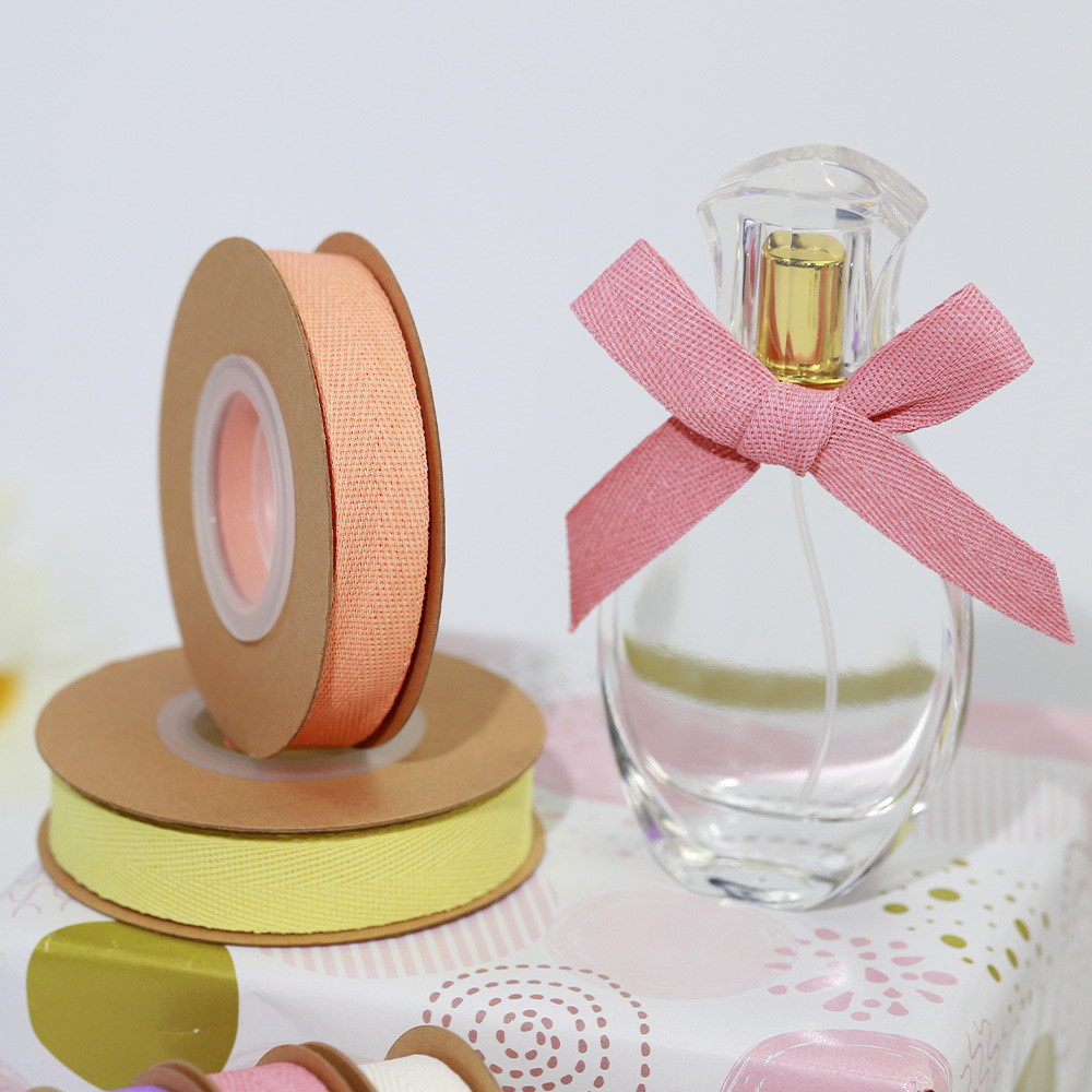 2cm FSC Certificate Degradable Paper Ribbon Eco Wrapping 100% Paper Ribbon