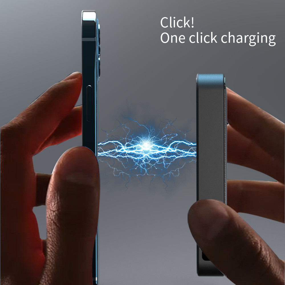 Fast Charging Foldable Wireless Charger 15W PD Magnetic Power Bank For Phone
