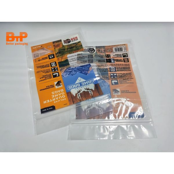 Custom logo Printing Reusable Clothes Plastic Package Underwear Package Pouch Ziplock Dress Socks Garment Bag T-shirt Bag