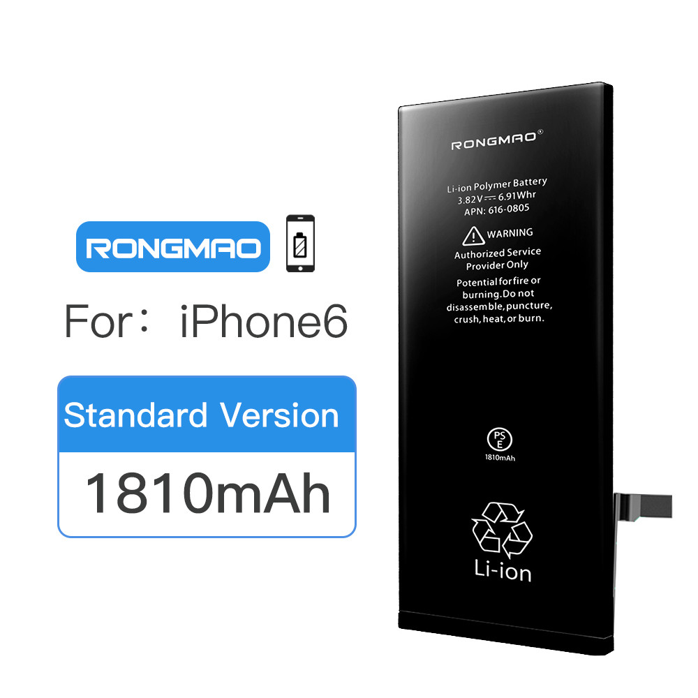 For iPhone 6 Battery lithium ion battery and high quality with zero cycle mobile phone battery