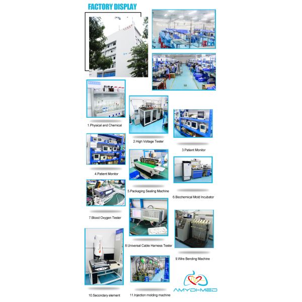 7 Pin SpO2 Pulse Oximeter Cables 1 Meter Spo2 Sensor Cable Easy Installation