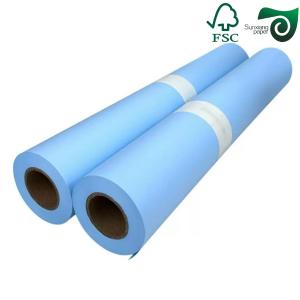 Quality 80g Double Sided Blueprint Paper Rolls 620mm 880mm 150m Length For Inkjet Printers for sale