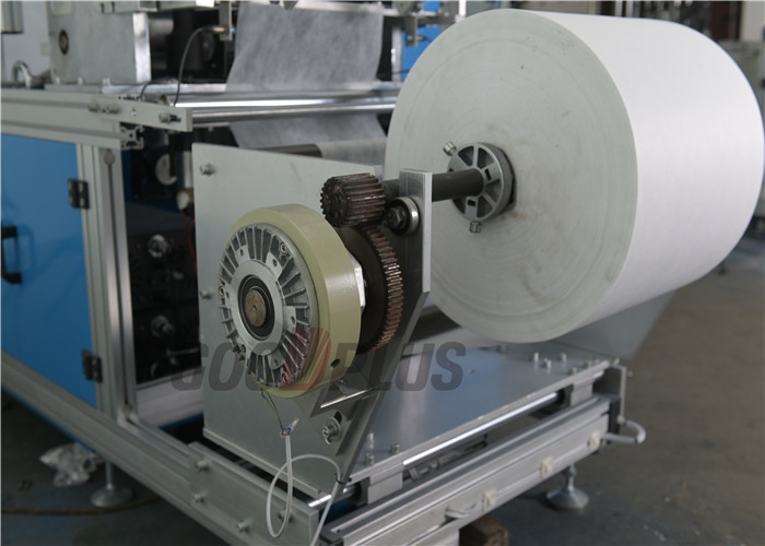 Non Woven 170pcs / Min Disposable Shoe Cover Making Machine