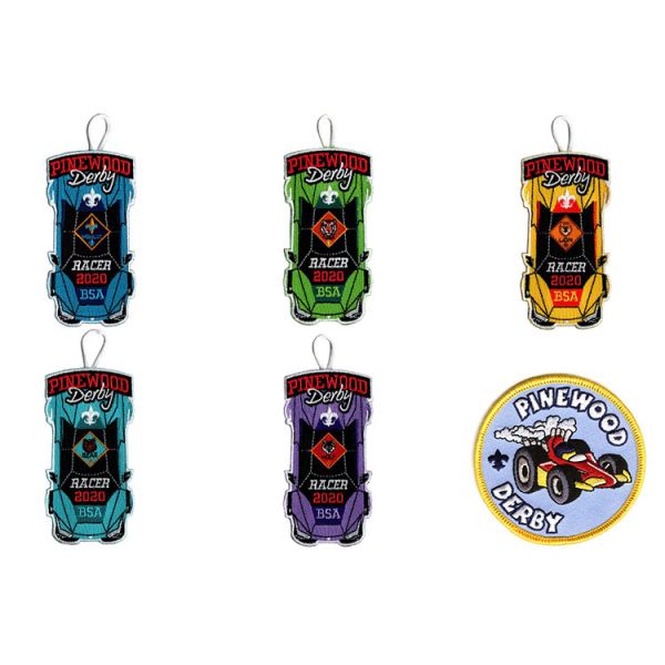 Outdoor Adventure 3D Vintage Boy Scout Patches Pantone Matched