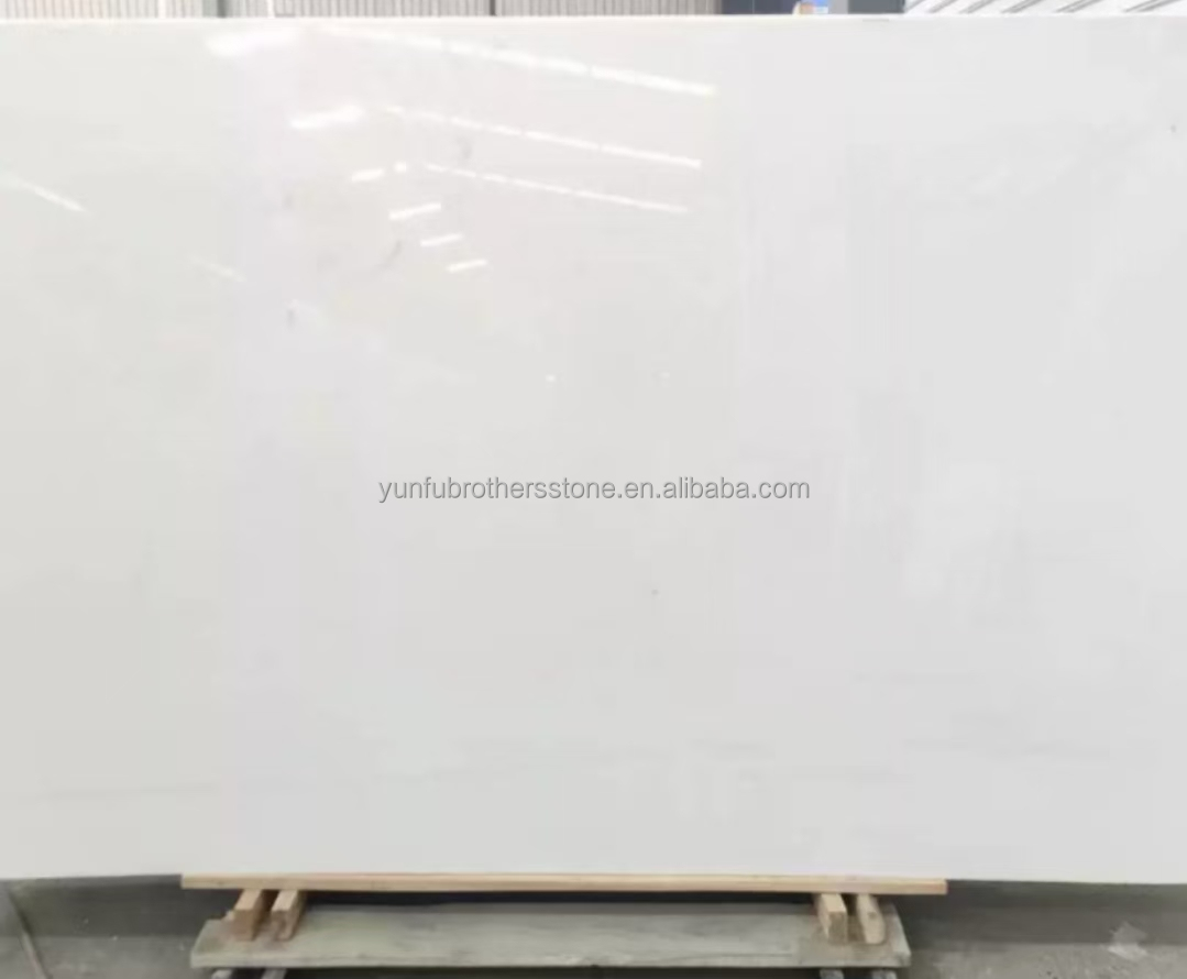 Customized Size Polished Italian White Marble Tile Top-Grade Stone for Hotel Floor