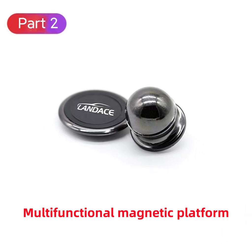 Hard anodizing surface universal car magnet mobile phone holder set for Jeep Wrangler JK
