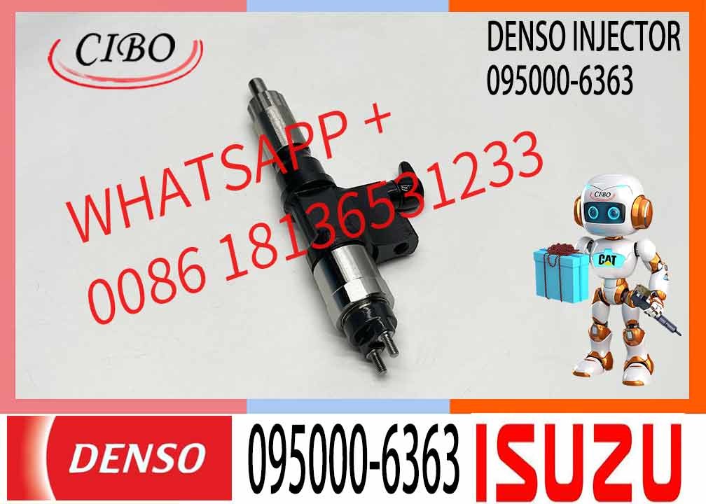 High Quality Diesel Injector 095000-6363 / 095000-6364 8-97609788-3 For ISUZU 4HK1\6HK1