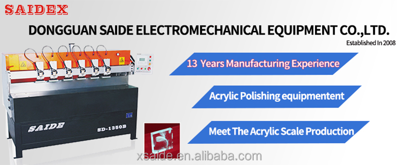 Sd-1050B Diamond Polishing Machine Acrylic Bevelling And Polishing Machine Small Acrylic Edge Polishing Machine