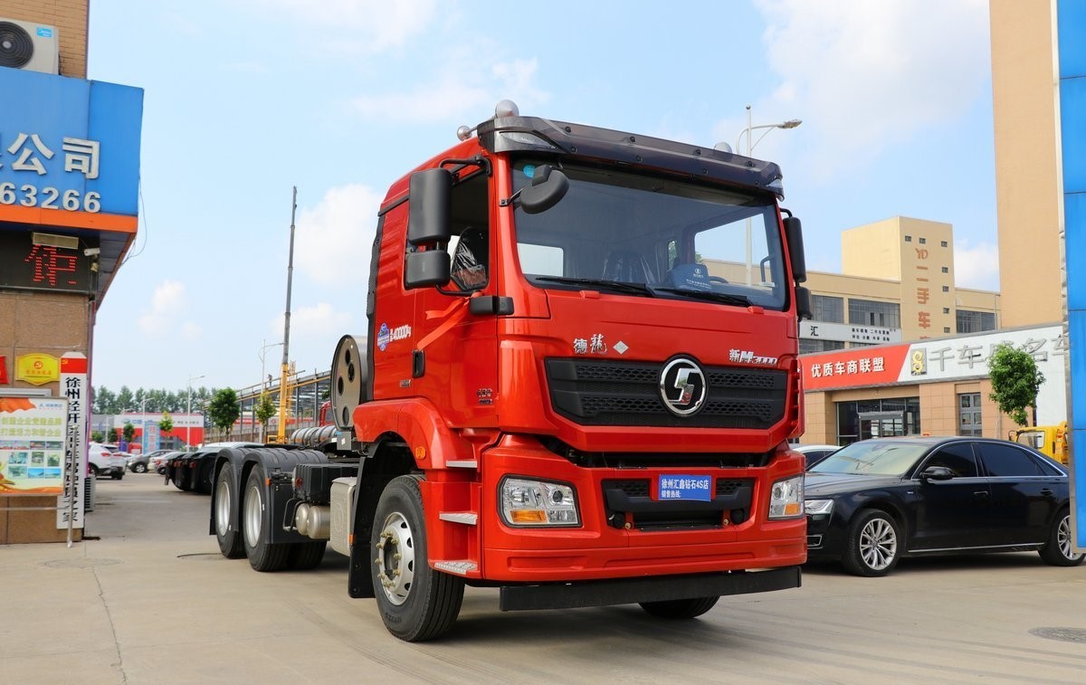 351-450ph 6X4 M3000 Four-Point Airbag Shock Absorption For Smooth Ride In Shacman Tractor Truck