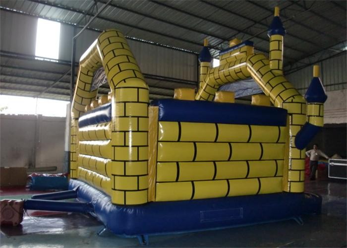 Outdoor Plato PVC Tarpaulin Mini Inflatable Bouncer Castles For Baby Games