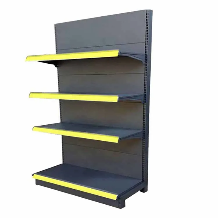 Custom Grocery Store Garage 4 layers Display Shelves Racks