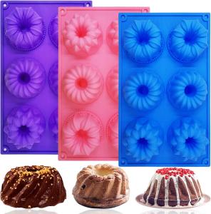 China Practical Chocolate Silicone Cake Mould Multifunctional Nontoxic on sale