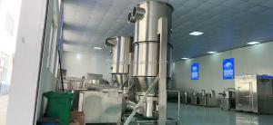 Quality Continuous Spray Dryer Machine Chicken Essence Seed Granulator Dryer Fluidized Bed for sale