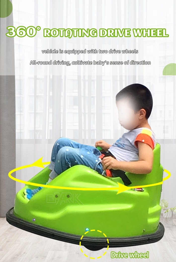 Park Small Amusement Equipment Battery Car Kids Bumper Car For Kids