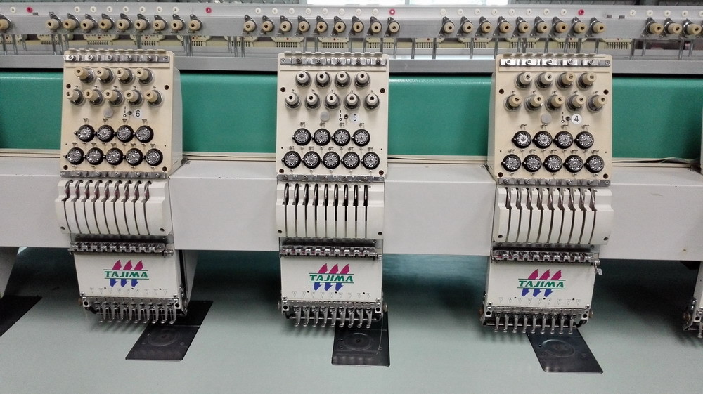 Used Tajima High Speed Embroidery Machine Business TFGN-920 Production In 2003