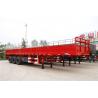 60 ton cargo ship vehicle equipment side wall semi trailer - CIMC for sale