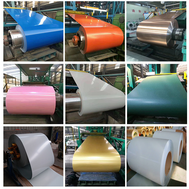 Bending PPGI Color Coated Steel Coil Anticorrosive AiSi Standard