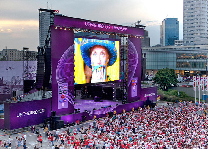 High Brightness 5000nits Outdoor Rental Led Screen SMD Die Casting