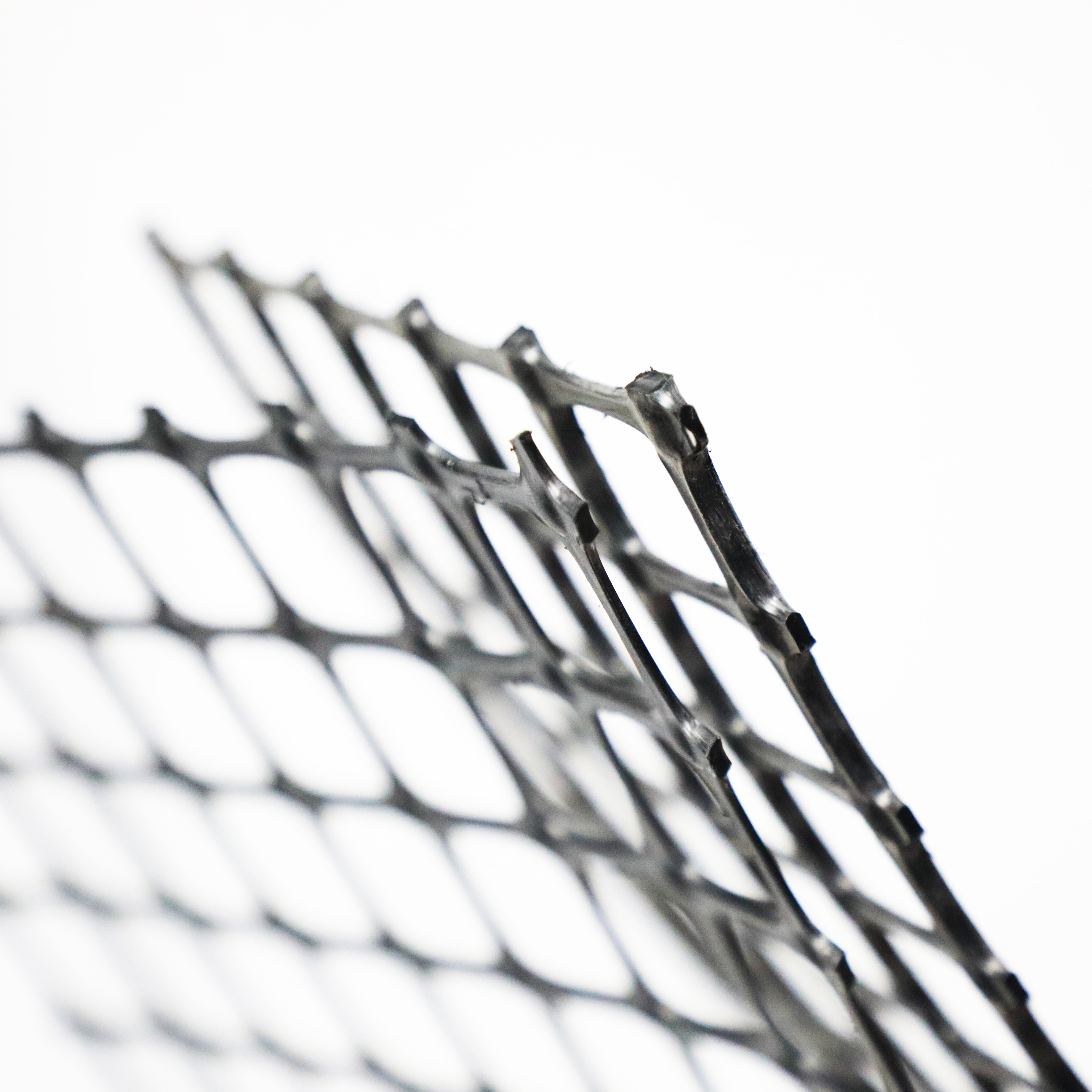 Chuangwan Road Construction Material PP Pet Biaxial Geogrid for Soil Stabilization