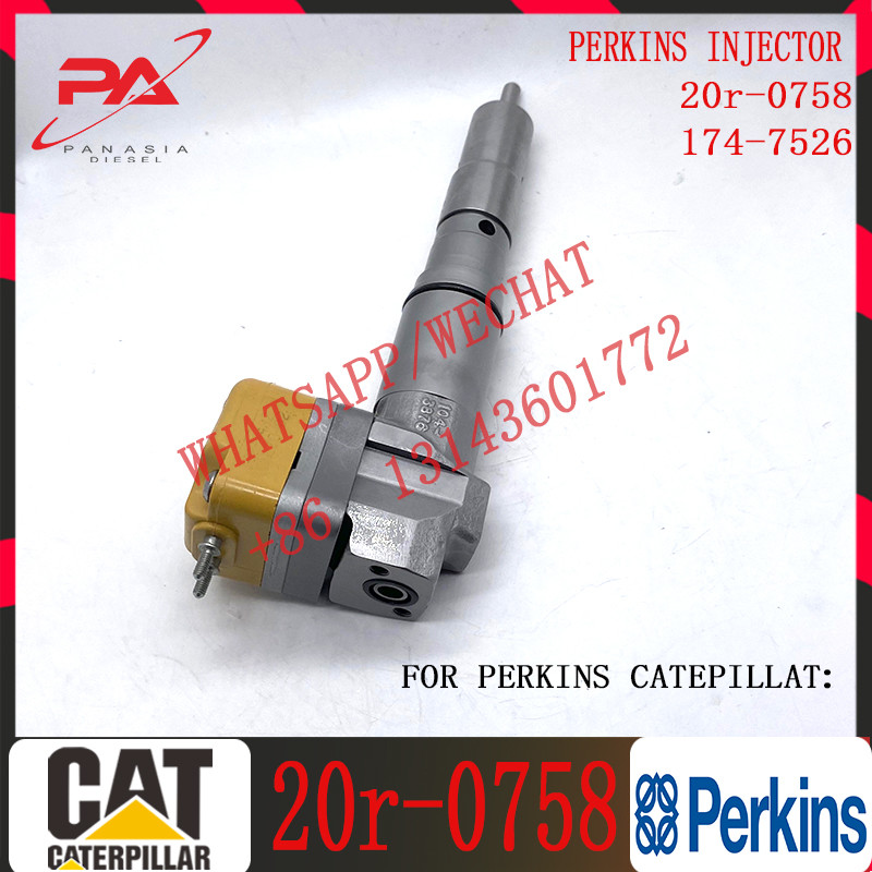 C-A-T diesel engine parts fuel injector 20r0758 20R-0758 for C-A-Terp ilar excavator Injector Assy
