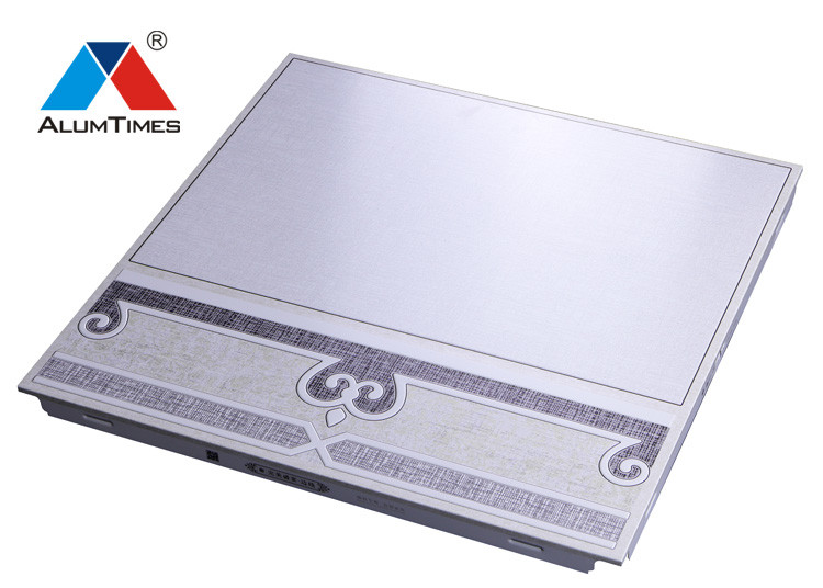300×300mm Suspended Aluminum Ceiling Tiles For Bathroom Heat Insulation
