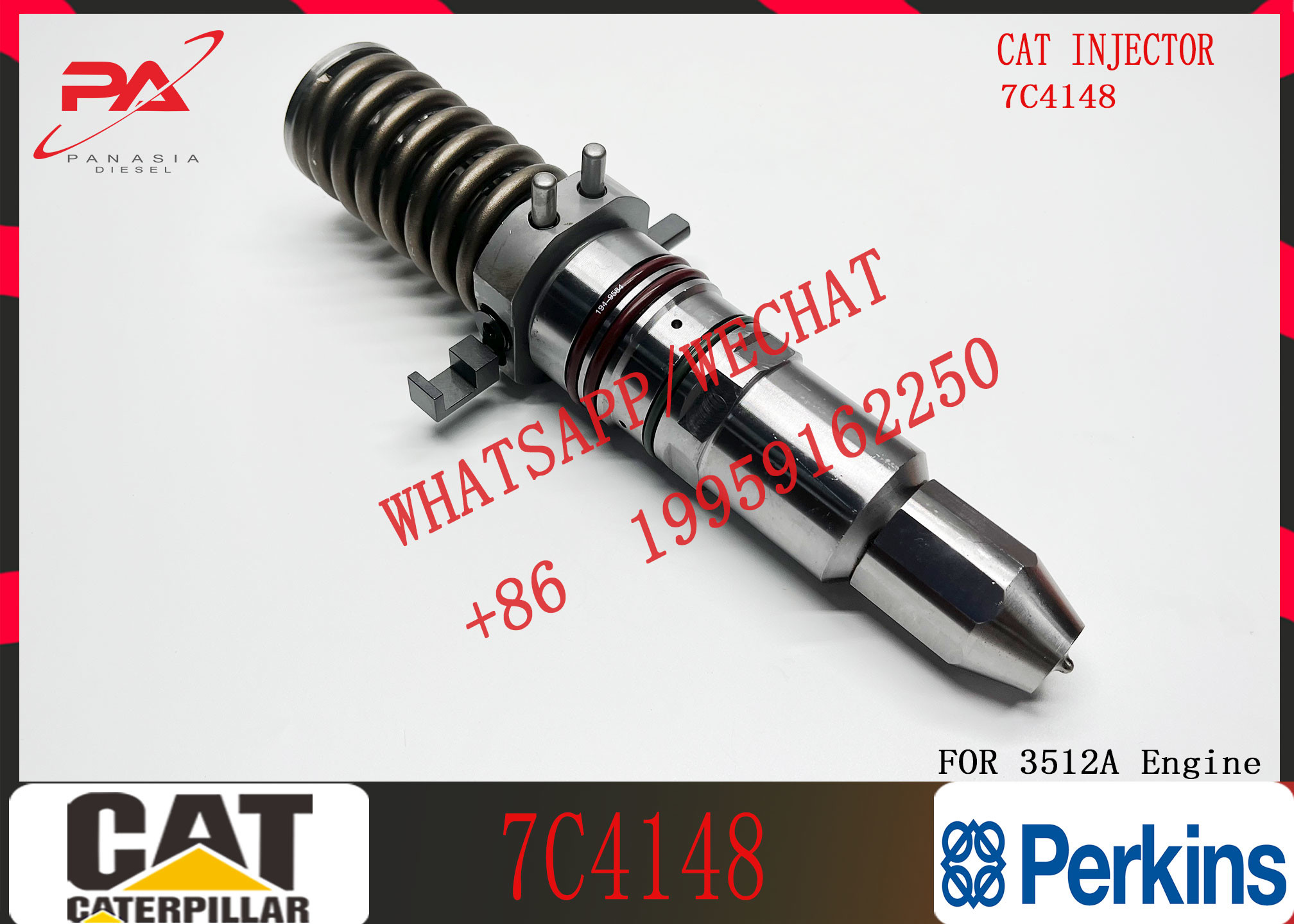 diesel fuel injector 6I-3075 7C-4184 7C-9576 7E-6048 7C-2239 7C-4174 7E-3384 7C-9577 7E-8836 7E-3382