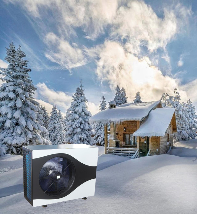 3.8KW Domestic Hot Water Air Source Heat Pump heater TUV Low Carbon Heat Pump Boilers