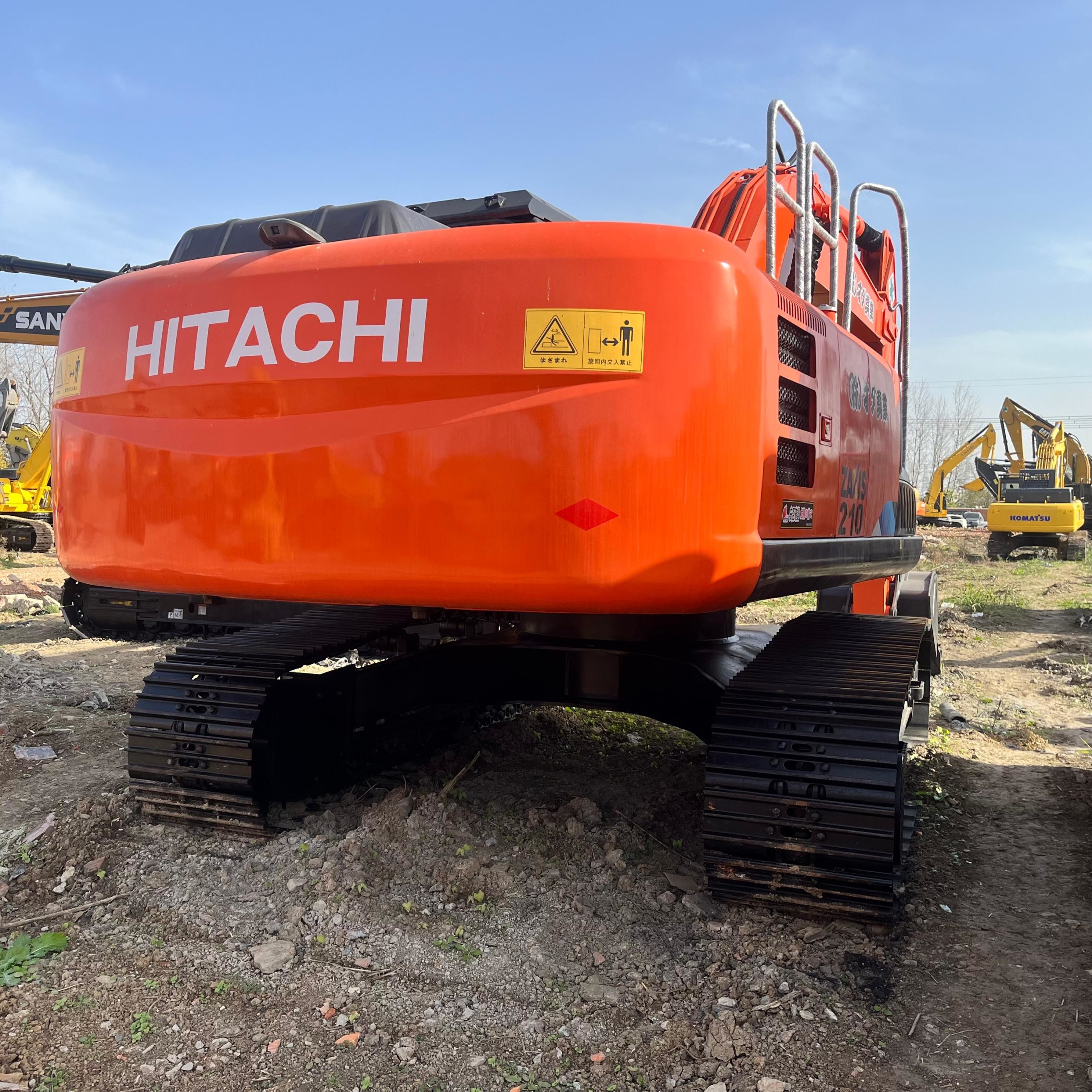 21Ton Hitachi ZX210 Second Hand Excavator Engineering Machinery