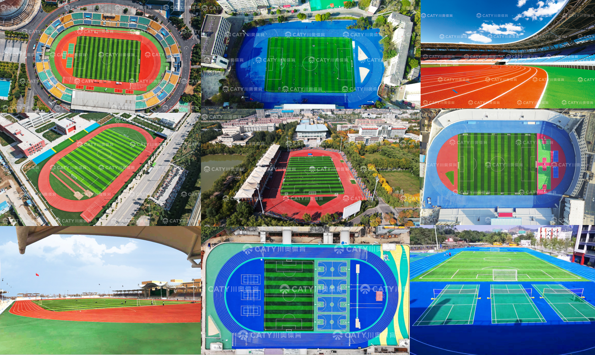 IAAF Colored Epdm Rubber Running Track for Rubber Jogging Track by EPDM SBR Jogging Granules