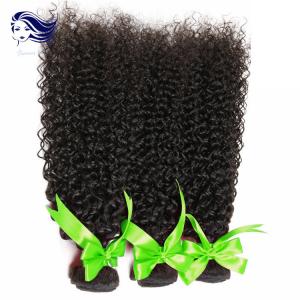 China Kinky Curly Virgin Indian Hair Extensions Micro Weft 8A Grade Hair on sale