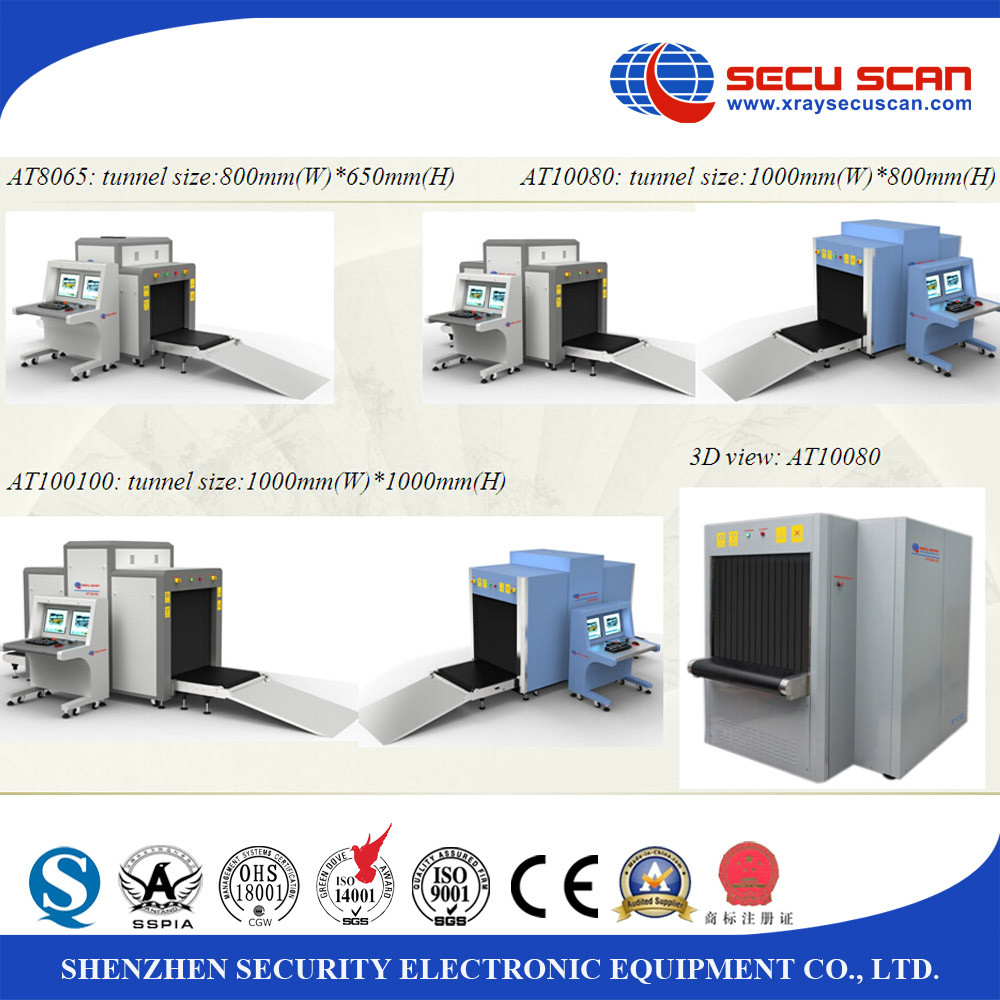 Multi-energetic 200kgs X Ray Security Scanner , X-Ray Detection Systems