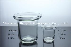 Quality Glass Candle Holder, glass cup for sale