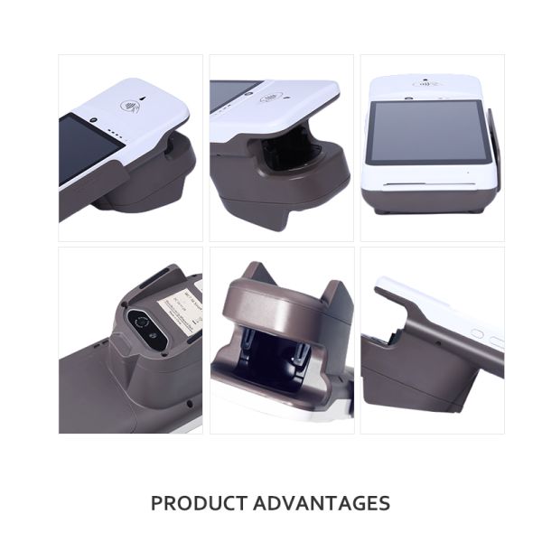 Chip Magstrip 7.4V 5800mAh Smart POS Terminal 2M Pixel WCT-S6