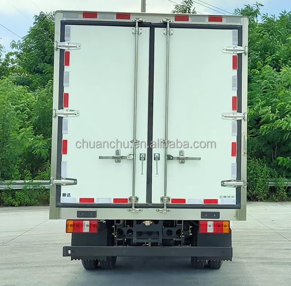 Geely F1E Pure Electric Micro Refrigerated Box Truck Color Custom's Requirement
