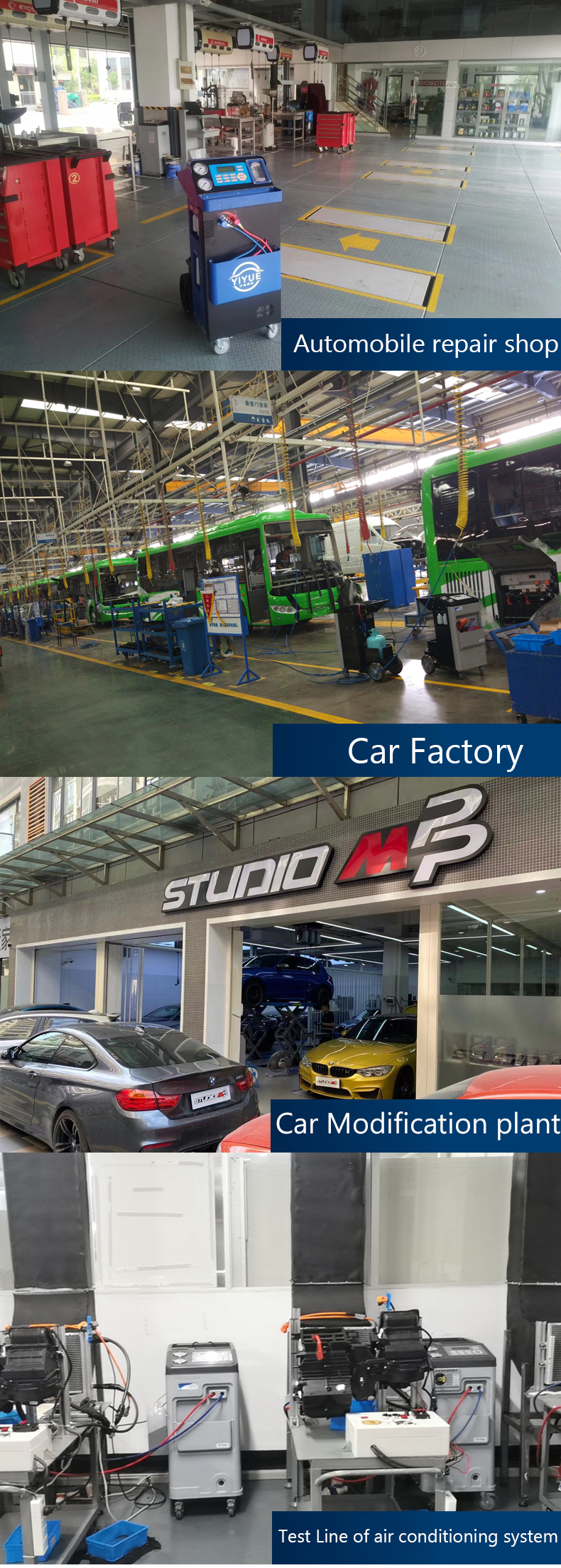 Vehicle Auto Refrigerant Recovery Machine for R1234yf Aircon Recycling Recharging