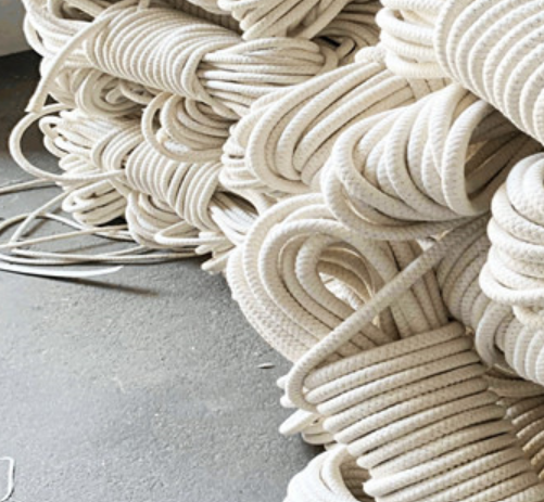 YILIYUAN 2021 Shandong Exit 6mm 8 mm flat hollow nude cotton halyard rope Specifications 4-36mm