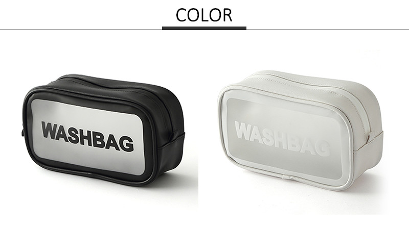 Frosted PVC Makeup Bag
