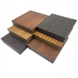 China OEM Deck Bamboo Carbonized Bamboo Fiber Outdoor Flooring on sale