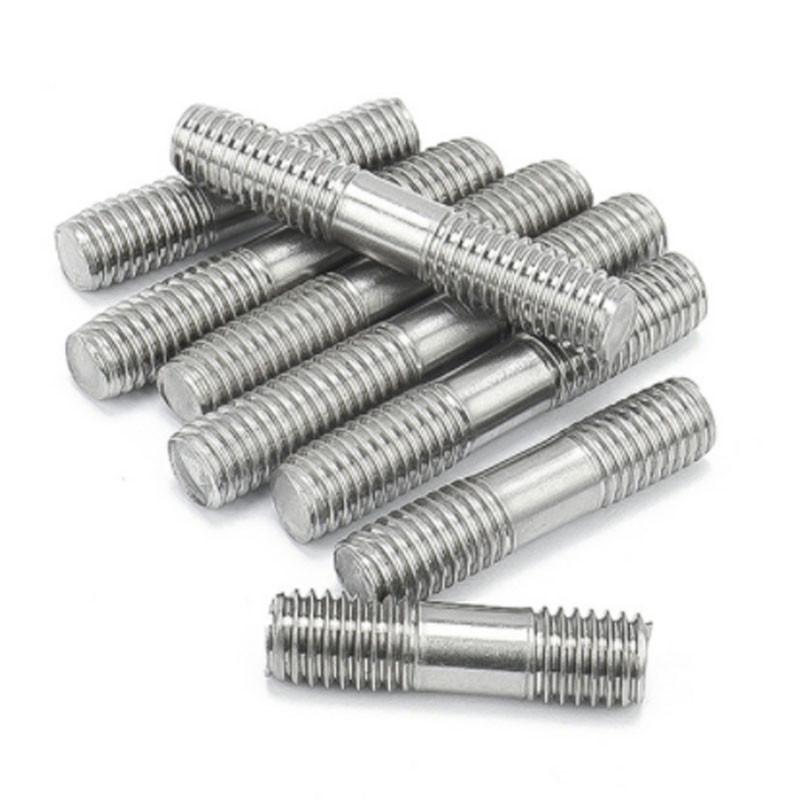 Double End Stud Bolt With Nut Washer DIN938 M10 Super Duplex 2507 2205 Fastener