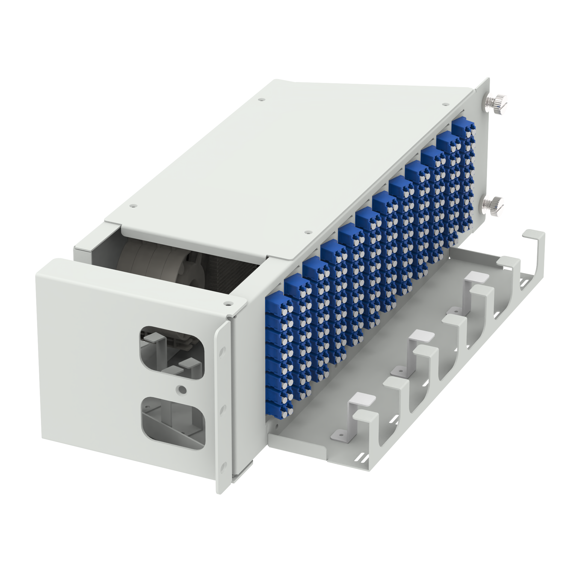 Optical Equipment 96 Cores Fiber Optic Patch Panel for Sub Optic Distribution Frame