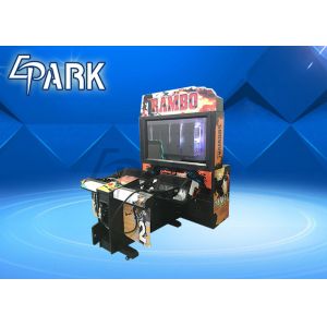 Quality Luxury Gun Shooting Arcade Machines Coin Operated With 55 Inch Screen for sale