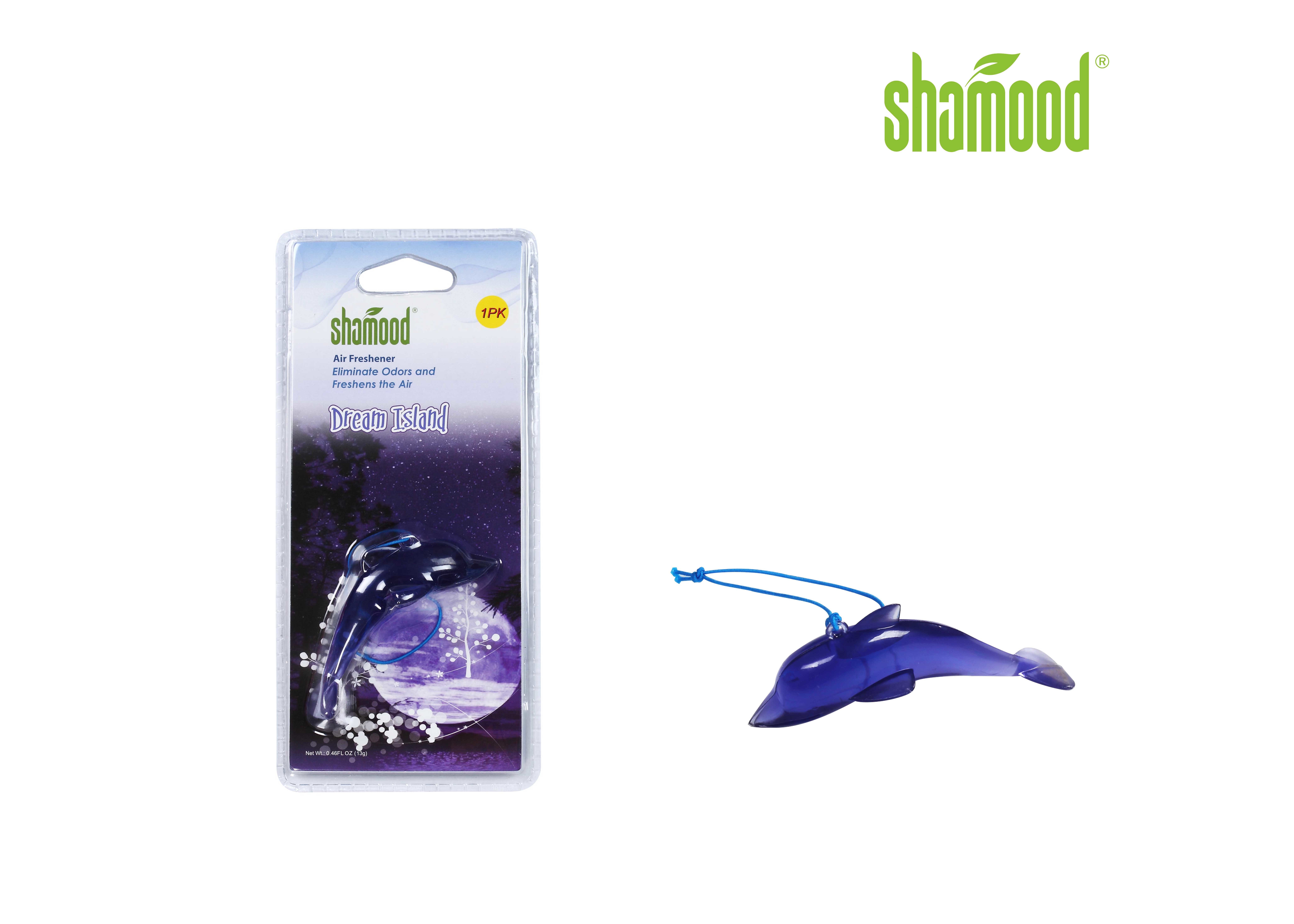 Dolphin Shape PVC Hanging Air Freshener For Car