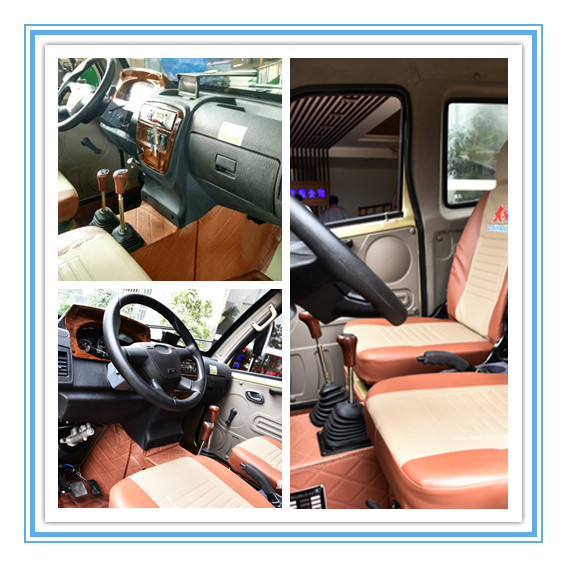 550 kg Capacity Closed Cabin Diesel Engine Cargo Tricycle for 1 Passenger Heavy Type 800CC