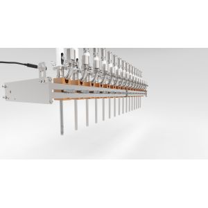 Minimum 5000 BPH 12 / 24 Heads Liquid Bottle Filling Machine