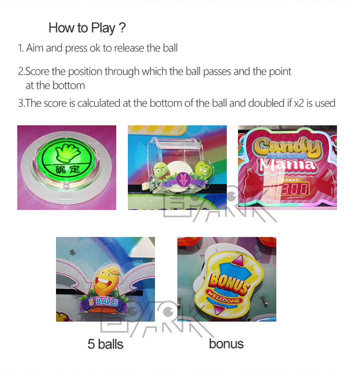 Indoor Prize Redemption Game Machine For Kids