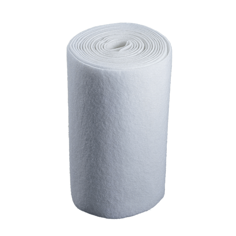 G3 G4 Efficiency Filter Media Rolls Cotton Material For Industrial H14 Hepa Air Filtration